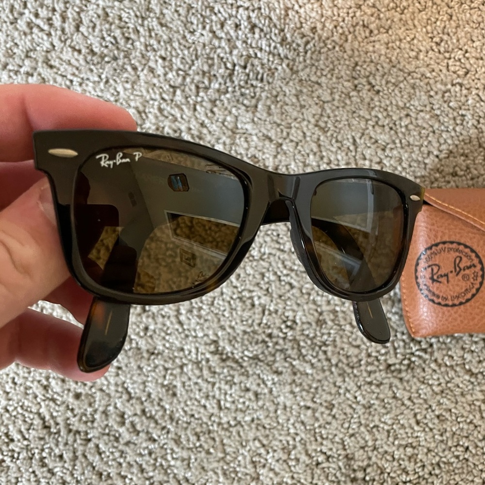 Ray-Ban Wayfair- Tortoise Polarized